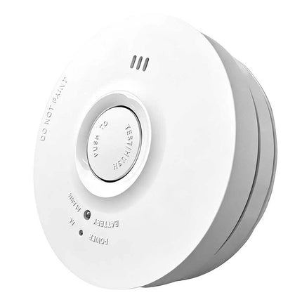 240V Smoke Alarm Photoelectric Activfire Certified Hard Wired With 9V Battery
