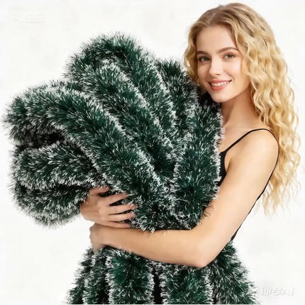 10 Pcs Christmas Tinsel Party Xmas Garland Decoration Tree Home Decor