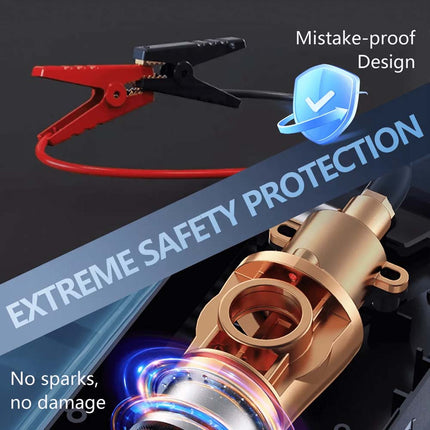 Portable Car Jump Starter 99800mAh Power Bank Pack Battery Charger Booster 12V