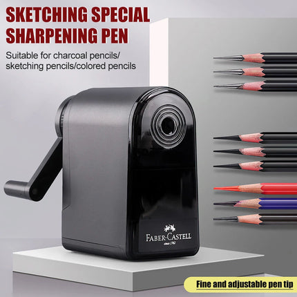 Artists Long Point Pencil Sharpener Manual Adjustable Point Sharpener Tool