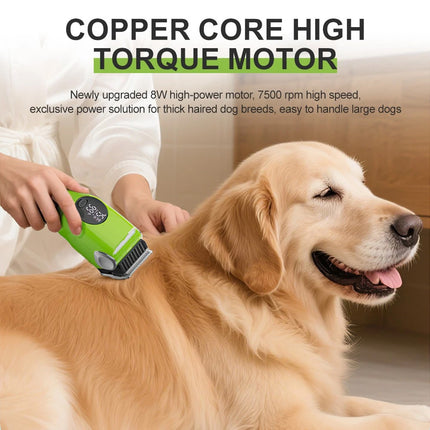 Cat Dog Pet Clippers Hair Electric Clipper Grooming Trimmer Shaver Cordless Kit