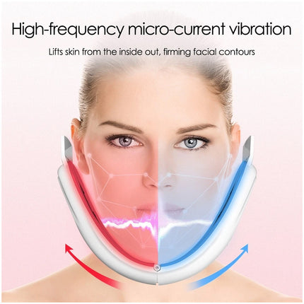 Electric Massage Double Chin Remover Face Lift Firming V-line Chin USB Recharge