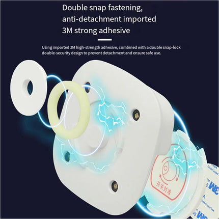 Sensor Activated UV Sterilisation USB Rechargeable Toilet Seat Light Fixture