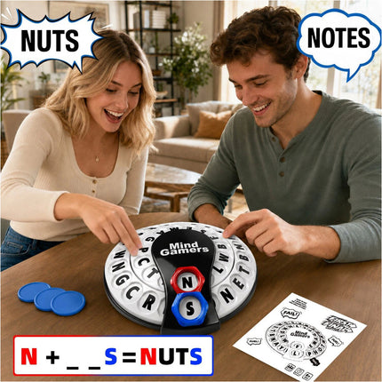 Word Game Family Board Game Fun Fast-Paced Puzzle Game Xmas Gift