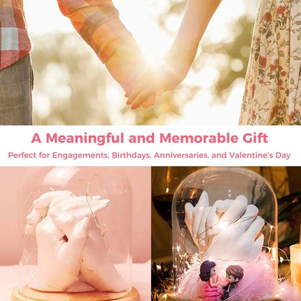 Hand Casting Kit for Couples Adults DIY Keepsake Plaster Statue Cast Kit Gift