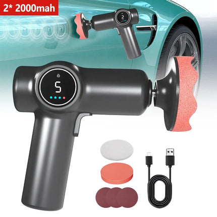85W Cordless Car Polisher Electric Buffer Rechargeable Sander Portable Polisher