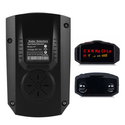 360° Car Speed Laser Radar Detectors GPS Camera Voice Alert Anti Police Warning