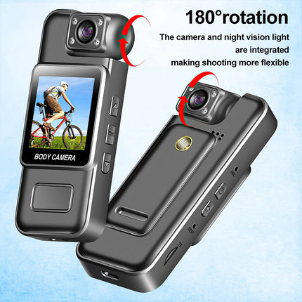 4K HD WiFi Mini Camera Digital Video Recorder Night Vision Police Cam Camcorder