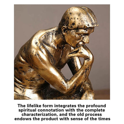Modern Resin Statue Tabletop Figurine Home Decor Decorative Ornament Living Room