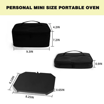 12V Portable Mini Microwave Heated Electric Lunch Box Food Warmer for Car