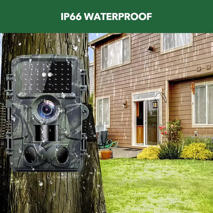1080P Wireless WIFI Hunting Trail Camera 4K 60MP Motion Activated Camera IP66