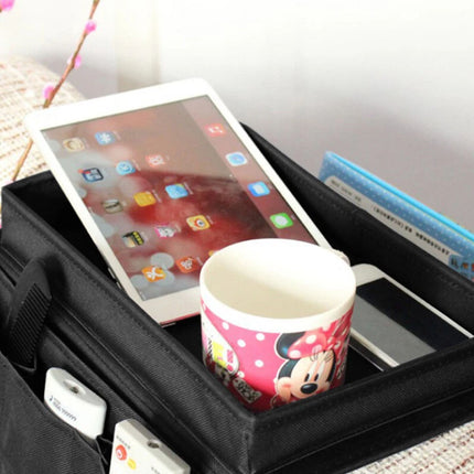 6 Pocket Organiser Sofa Couch Armrest Remote Storage Holder Handrail Tray Bag