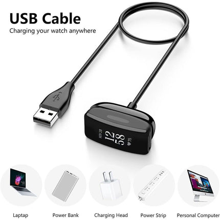 Fitbit Ace3 inspire 2 Replacement Charging Cable Fitness Tracker Watch Charger
