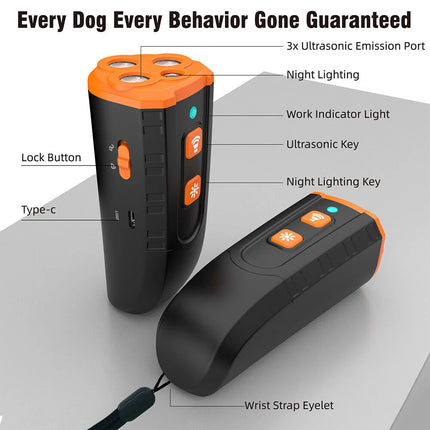 Dog Barking Stop Ultrasonic Anti Barking Device Repeller Anti-Bark Bark Control