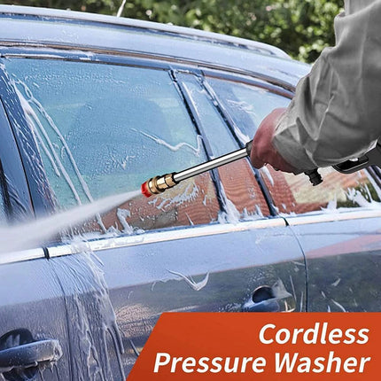 Portable Cordless Electric High Pressure Water Spray Gun Car Washer Cleaner Tool