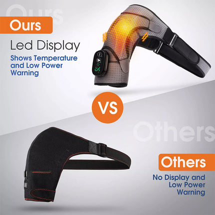 Heated Shoulder Wrap Shoulder Heating Pads Massager Rotator Cuff Support Brace