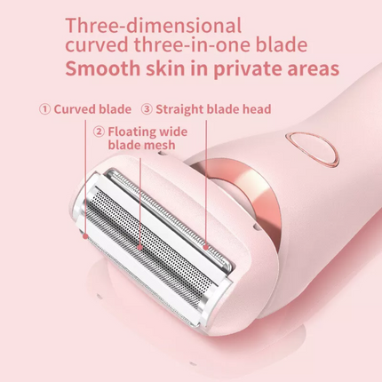 Women Pro Silk Glide Epilator Electric Shaver Razors Trimmer Bikini Hair Remover
