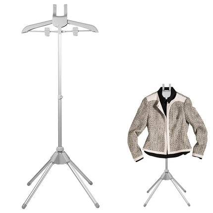 Steamer Stand Telescopic Garment Steamer Rack Height Adjustable Garment (grey)