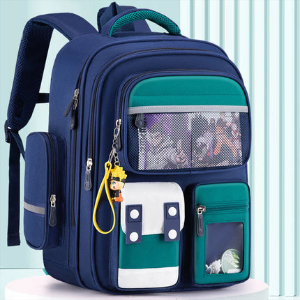 Kids Backpack Children Boys Girls School Bag Backpack Waterproof Primary Bookbag Large Green