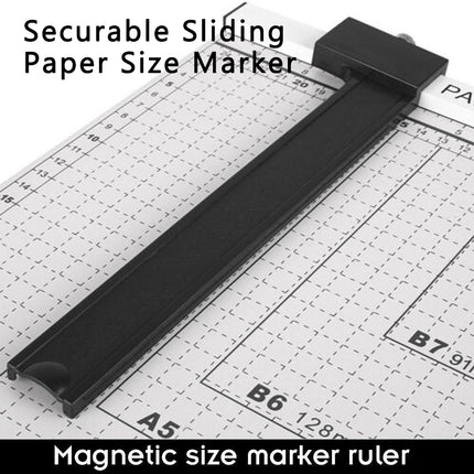 Premium Metal Paper Cutter A3 A4 B7 Photo Guillotine Page Trimmer 15Sheets Knife