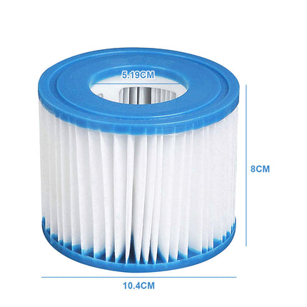 6x For Fit Bestway 58323 Type VI Cartridge Filter Swimming Pool Pump Lay-Z-Spa