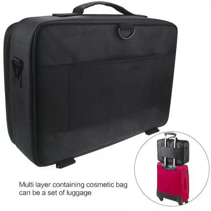 Portable Makeup Bag Cosmetic Case Storage Box Travel Organizer Pouch Toiletry