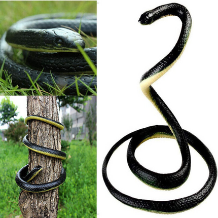 Garden Rubber Snakes Realistic Trick Toy Simulation Snake Whimsy Joke Scary Gift