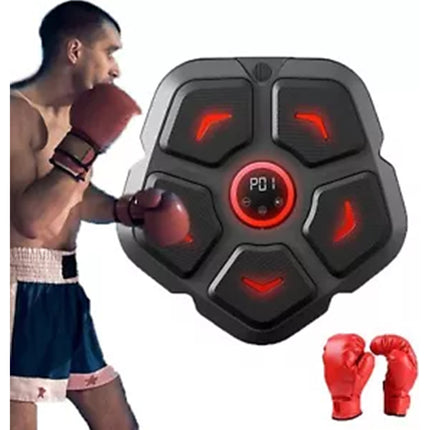 Smart Punching Boxing Electronic Music Machine 9 Speeds with Box Gloves