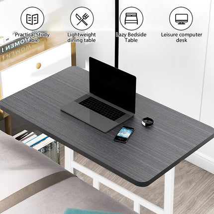 Laptop Desk Portable Mobile Computer Desk Stand Adjustable Bed Desk Table Black