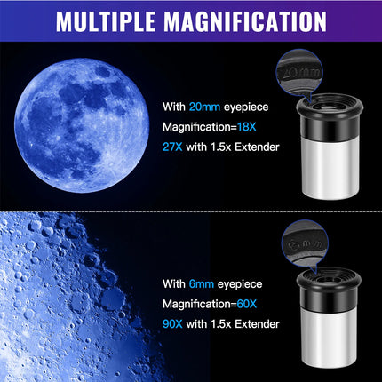 Astronomical Telescope With Tripod 150x Zoom HD Outdoor Monocular Aperture