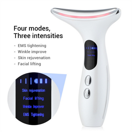 Neck Anti Wrinkle Face Lifting Beauty Device LED Photon Therapy Skin Care