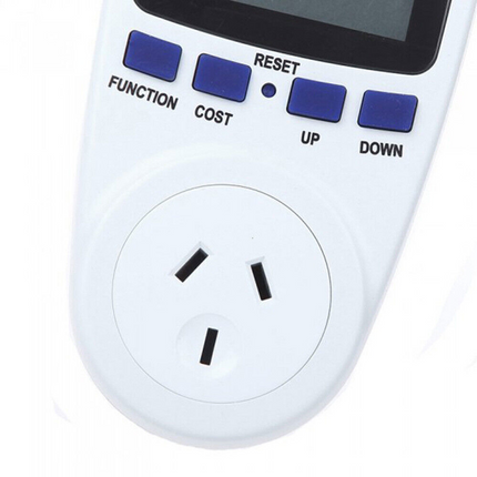 Plug 240V Watt Meter Power Energy Monitor Equipment Electricity Usage Socket