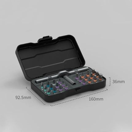 24 In 1 Multi Bit Magnetic Screwdriver Set Upgrade Detachable T Ratchet Handle