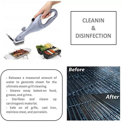 Picnics Barbecue Grill Steam Power Daddy Cleaner Grill Brush BBQ Cleaning Tools