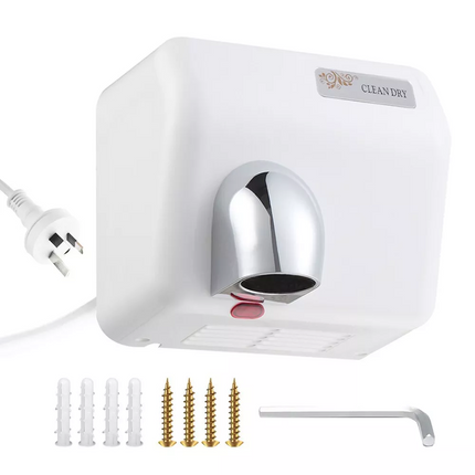 2300W Automatic Hand Dryer Super Powerful 360° Rotational Wall Mounted