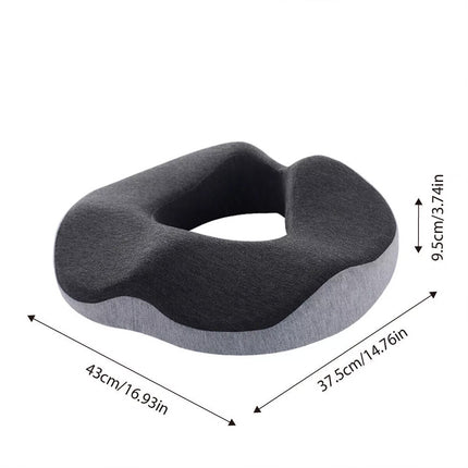 Memory Foam Seat Cushion Breathable Comfort Pad Sedentary Office Chair Support