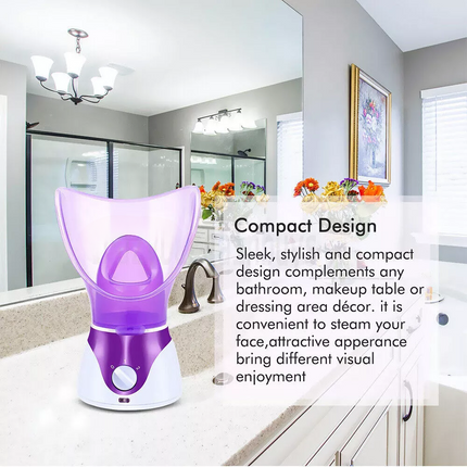 Face Nymph Spa Home Facial Steamer Sauna Pores Office Deep Cleanse Skin Care SPA