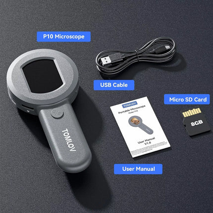 Handheld Digital Microscope Amplification Function&UV light for Xmas gift