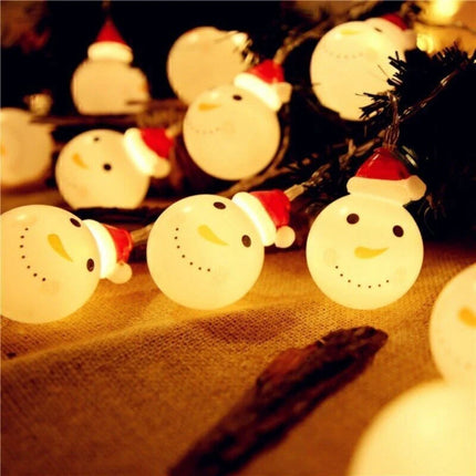 Christmas Snowman LED String Light Fairy Light Christmas Decoration