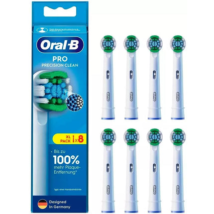 8Pcs Replacement for ORAL B Braun Electric Toothbrush Head Precision Clean