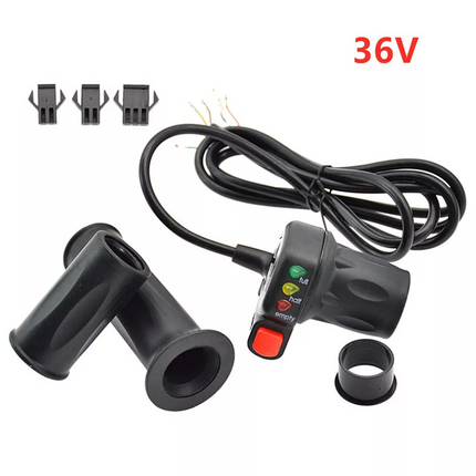 36V Electric Twist Thumb Throttle Bicycle Scooter Speed Control for E-bike
