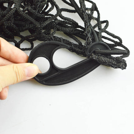 Cargo Net 2mx3m Square Mesh Cord for Boat Ute Truck Trailer Load Cover +15 Hooks