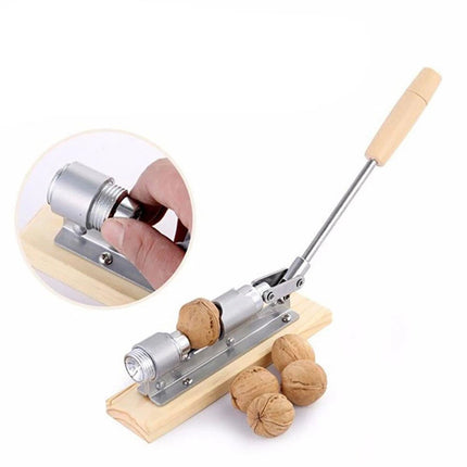 Mechanical Walnut Nut Opener Nutcracker Sheller Kitchen Tools Clip Walnut Device