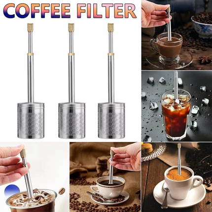 Portable Travel Coffee Brewer Final press Reusable Coffee Filter Coffee Maker