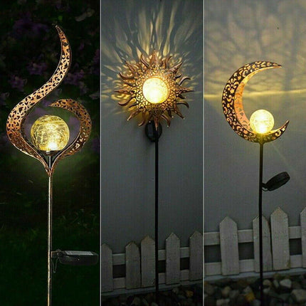 Solar Lights LED Garden Stake Light Decor Outdoor Path Lights Lawn Yard Lamp Flame