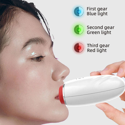 Electric Lip Plumping Enhancer Thicker Device Women Beauty Plumper Beauty Tool White