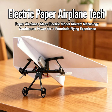 RC Paper Aircraft Kit Electronic DIY Paper Aircraft Fly For  Adults Gift AU