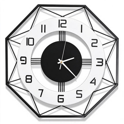 42cm Modern Large Wall Clock, Wall Hanging Clock for Living Room Decor