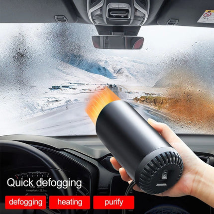Portable 12V Car Warmer Fan 150W Electric Windscreen Defroster