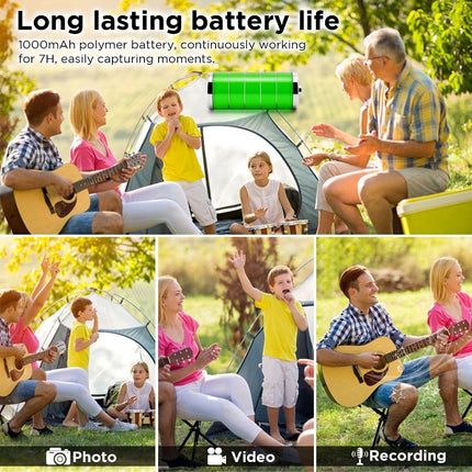 4K HD Mini WiFi Camera Police Body Cam Audio Video Recorder DVR Night Vision